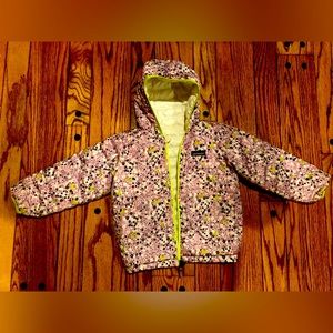Kids Reversible Patagonia Hooded Puffer Jacket